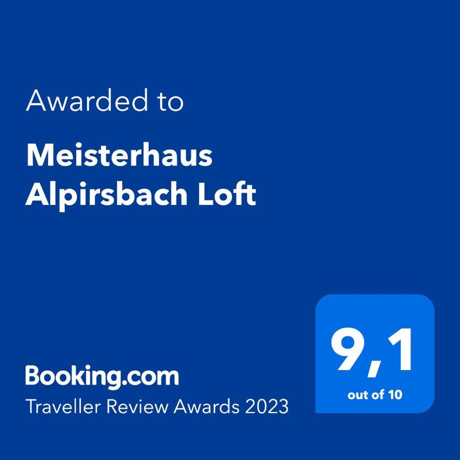 Meisterhaus Alpirsbach Loft Exteriér fotografie
